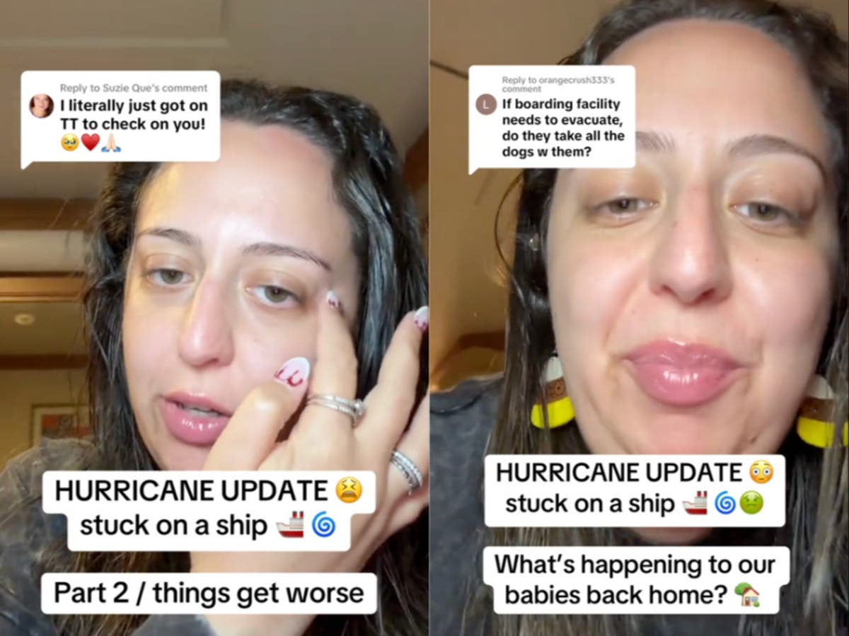 Influencer’s Disney Cruise trip takes a wild turn as Hurricane Milton hits