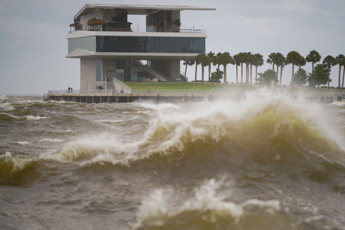 Watch: View of Tampa as Florida braced for ‘catastrophic’ Hurricane Milton