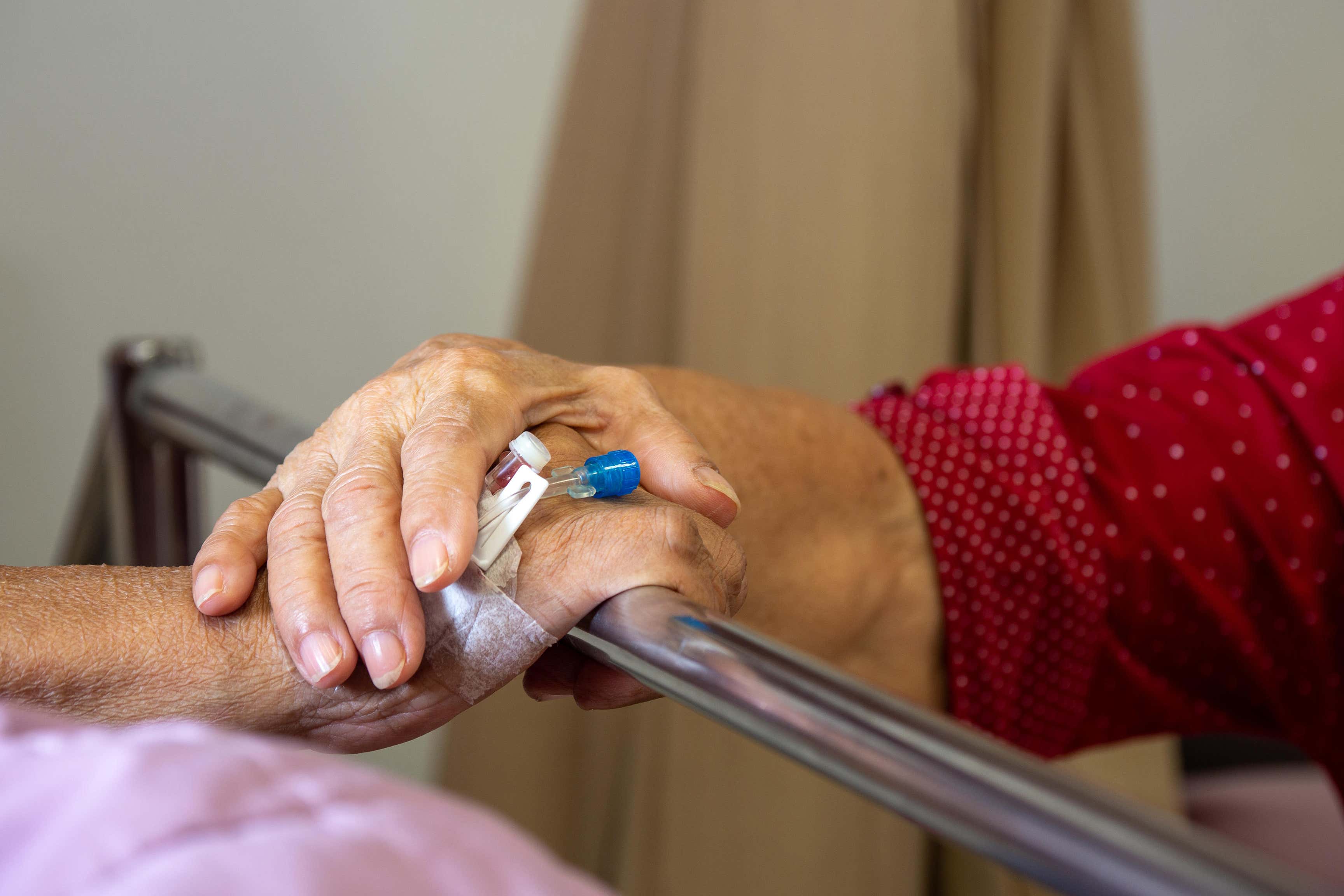 Marie Curie has released what it said is the first playlist curated by terminally ill people for the end of life (Alamy/PA)