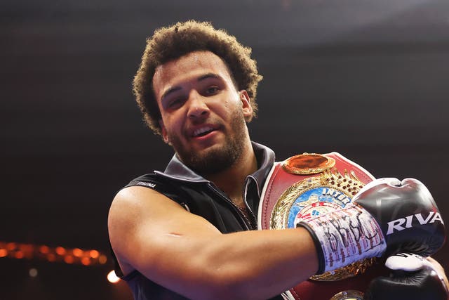 <p>Rising heavyweight star Moses Itauma</p>