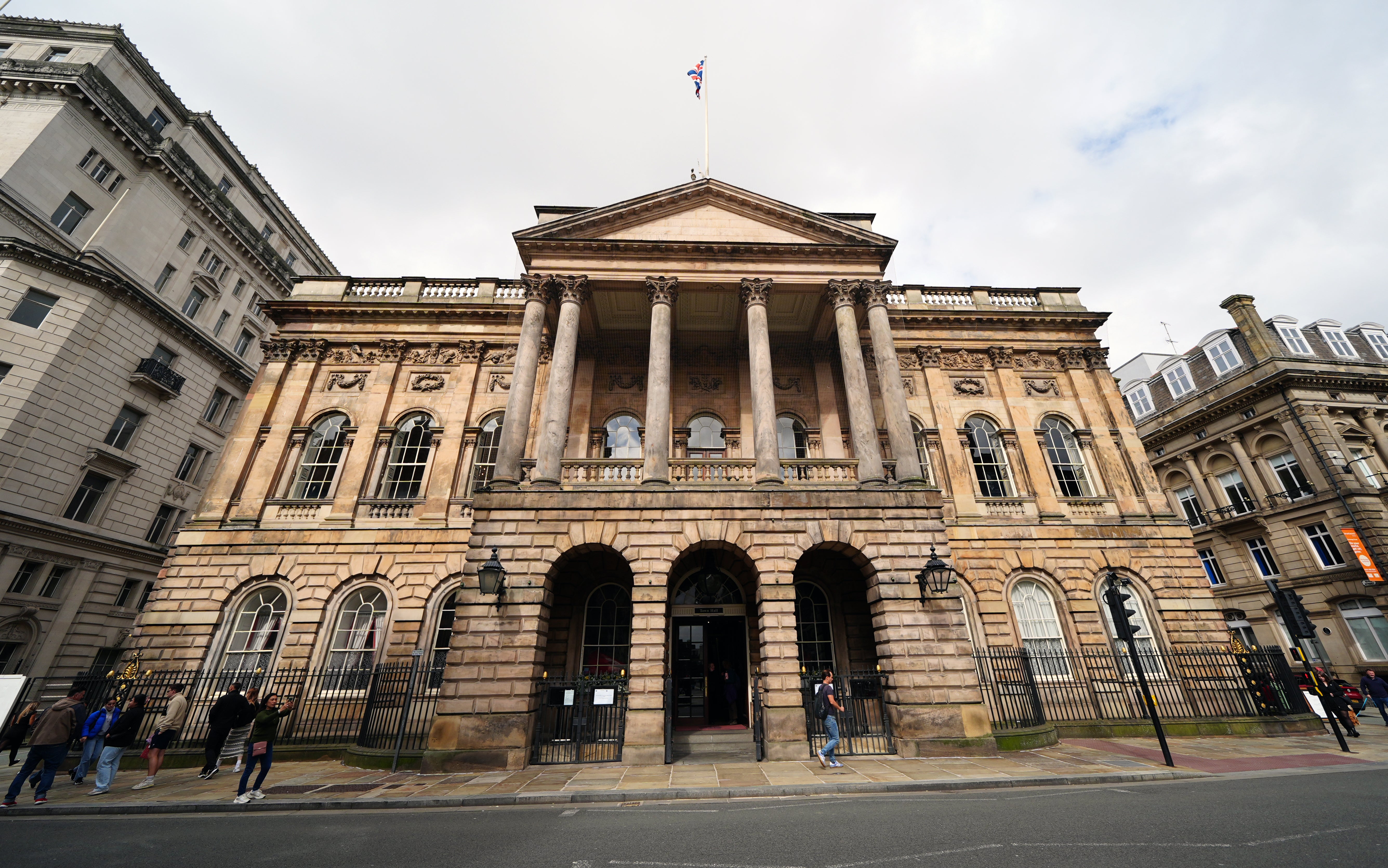 The inquiry is taking place at Liverpool Town Hall (Peter Byrne/PA)