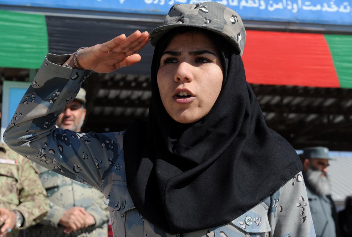 Nato should evacuate former Afghan policewomen who faced sexual abuse, HRW says