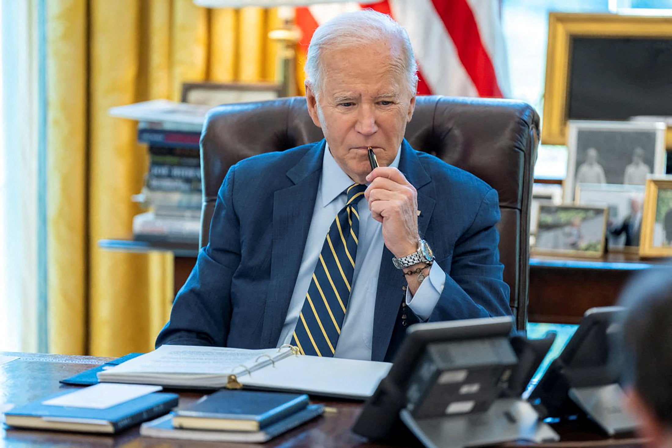 Biden on the phone to Netanyahu