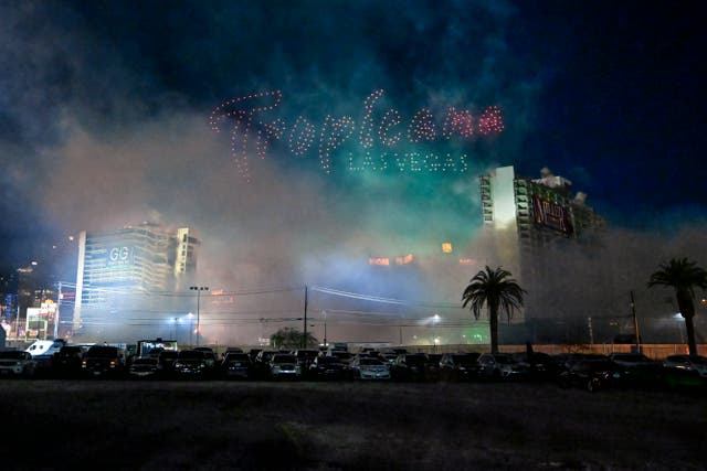 TROPICANA-LAS VEGAS-IMPLOSIÓN