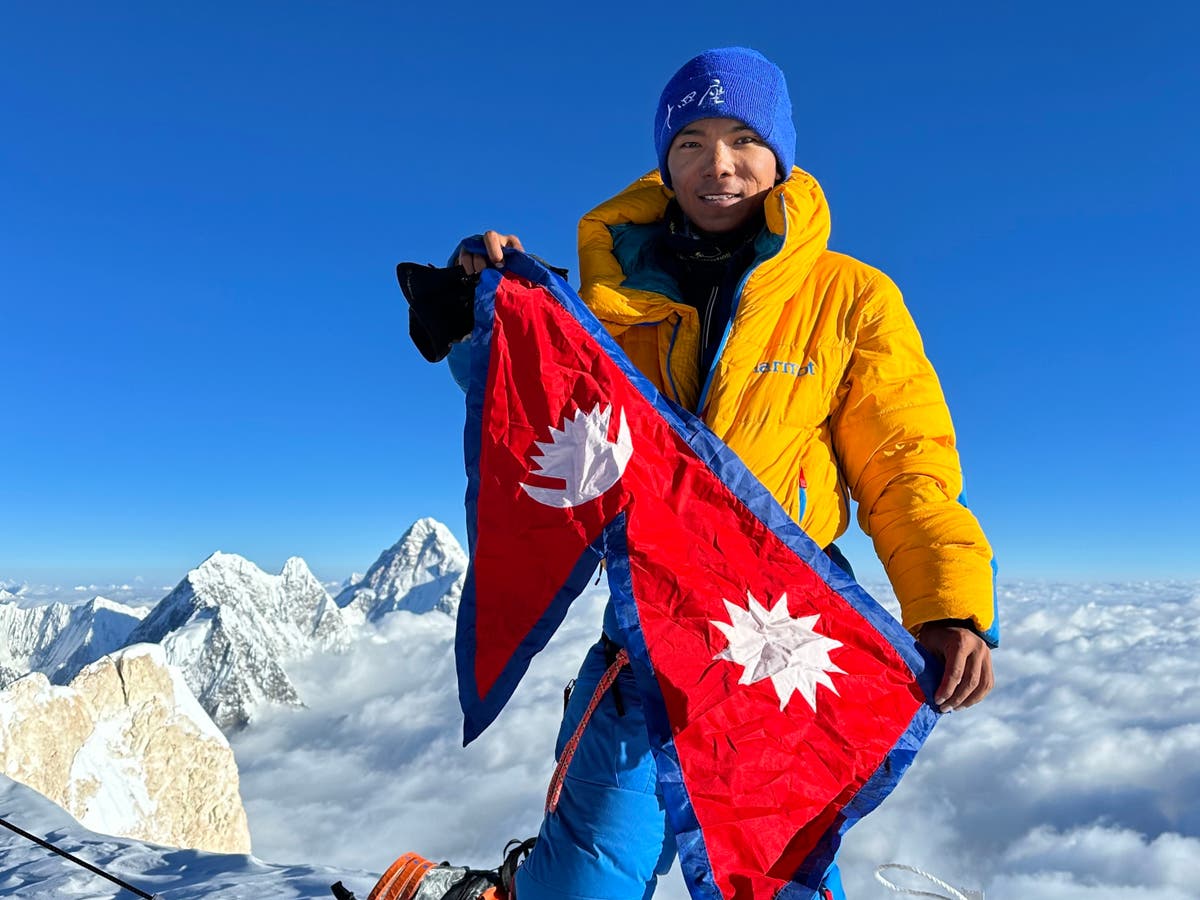 Nepalese teenager sets world record by climbing all 14 of Earth’s highest peaks