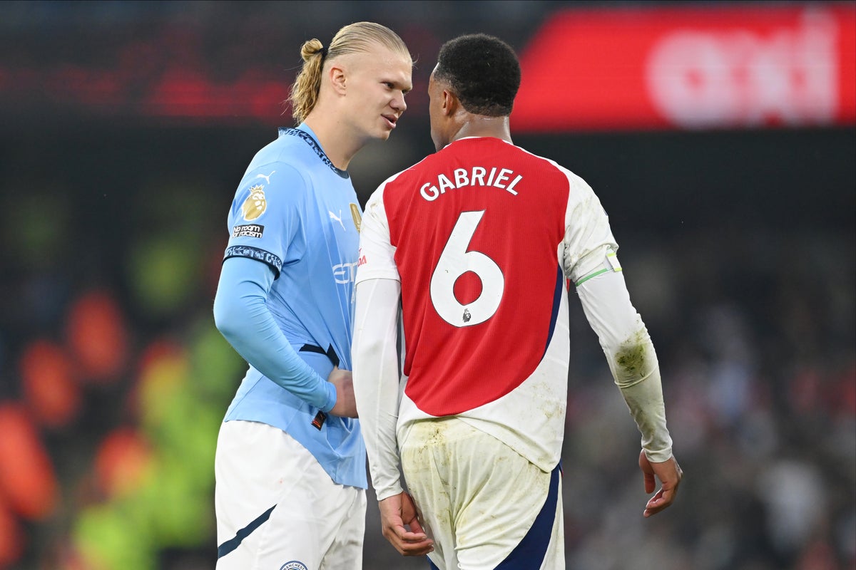 Arsenal, Man City face off in Premier League title clash