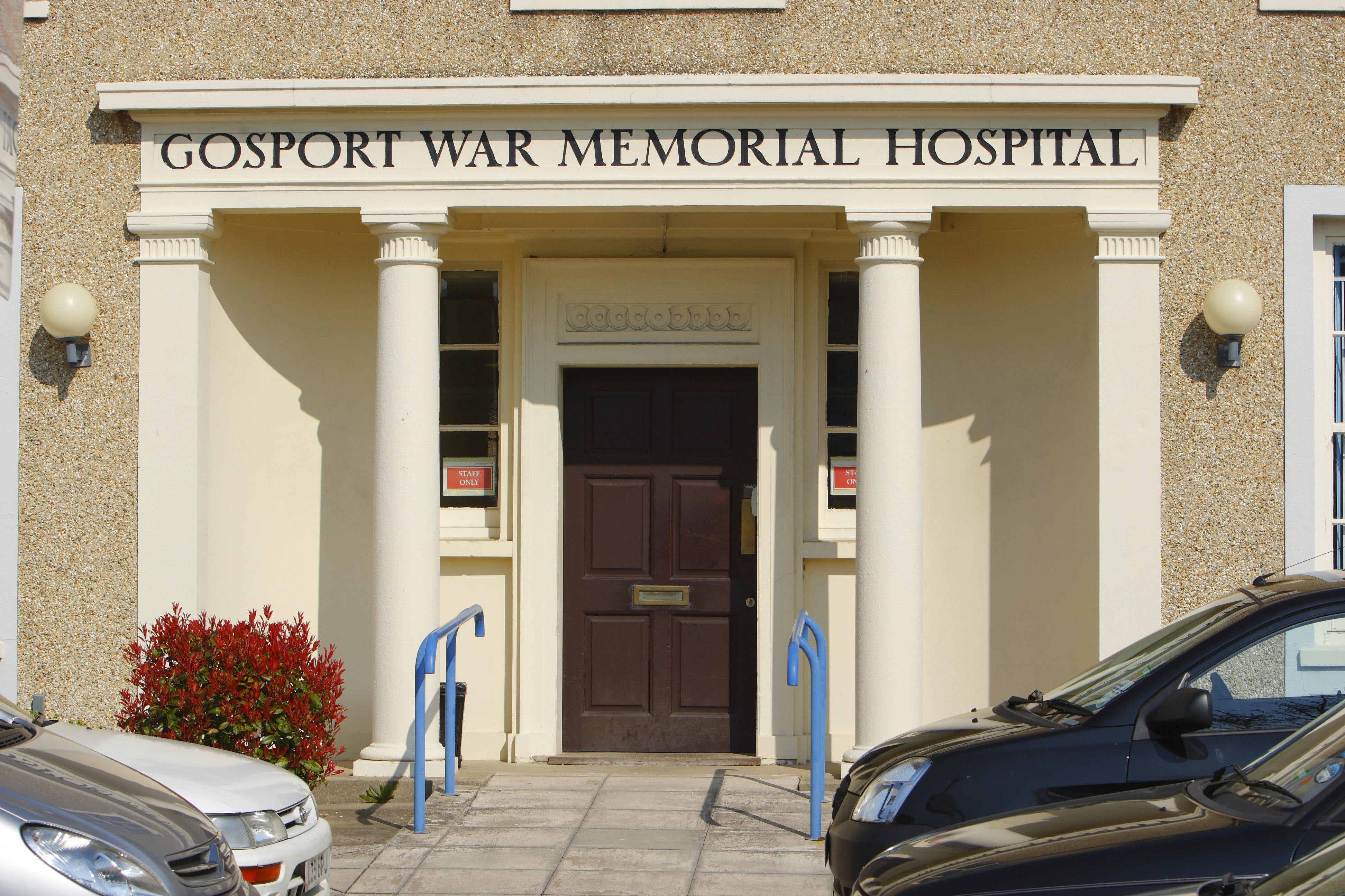 Gosport War Memorial Hospital in Kent