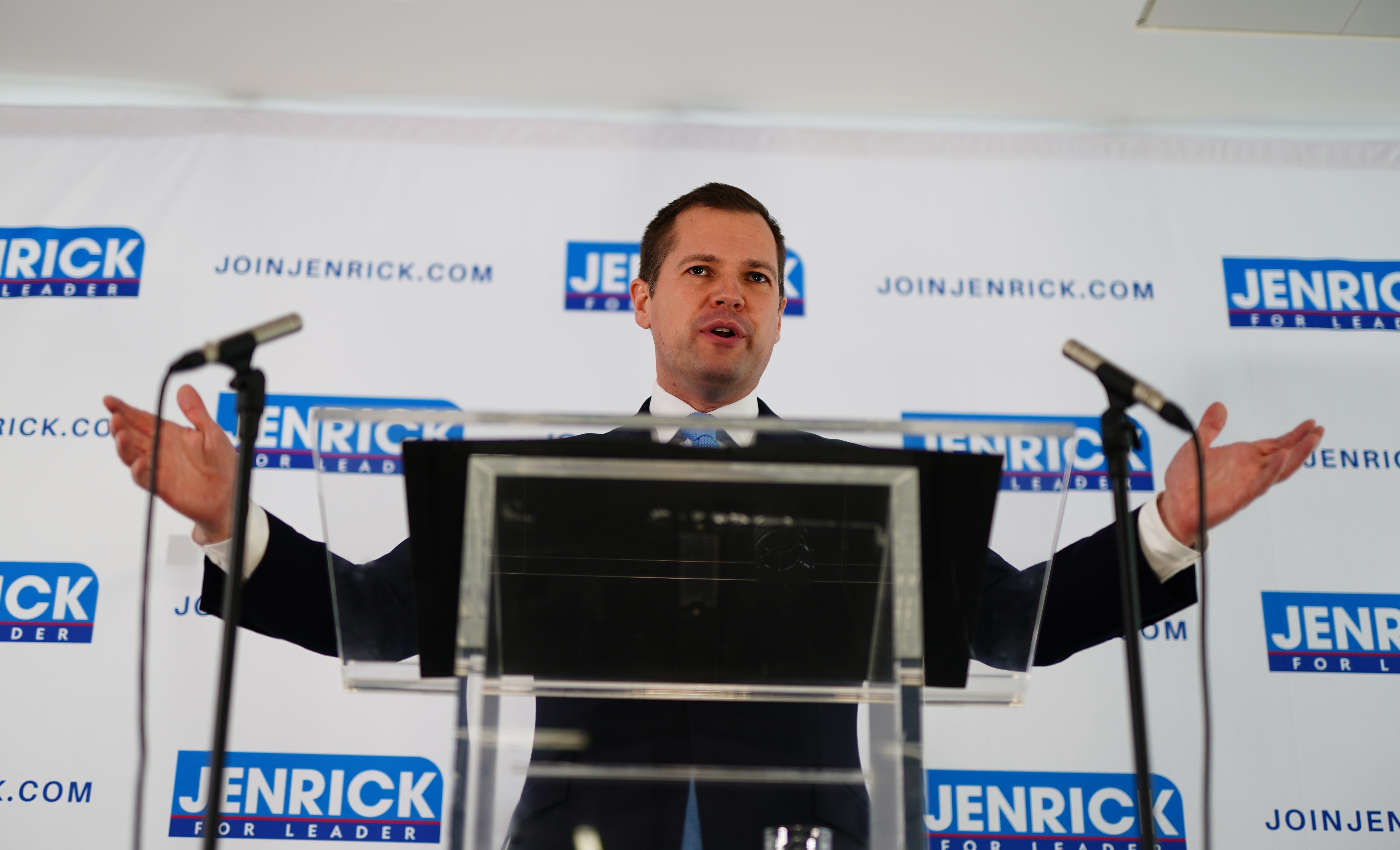 Robert Jenrick has painted himself as the serious candidate in the race