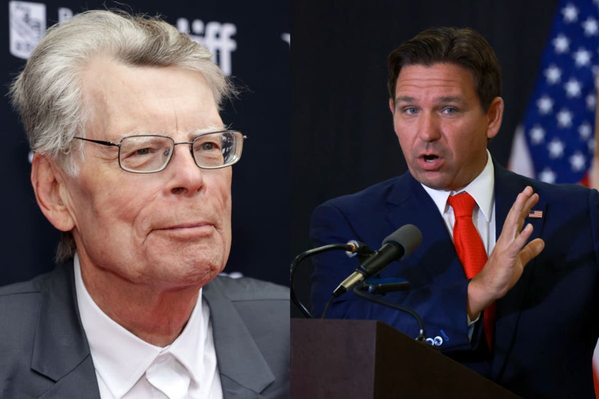 Stephen King kritisiert „schmollenden Teenager“ DeSantis, weil er Harris‘ ...