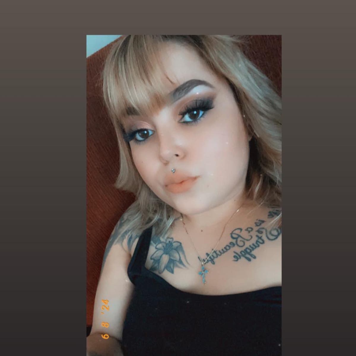 Woman killed in front of her horrified boyfriend when rock smashes