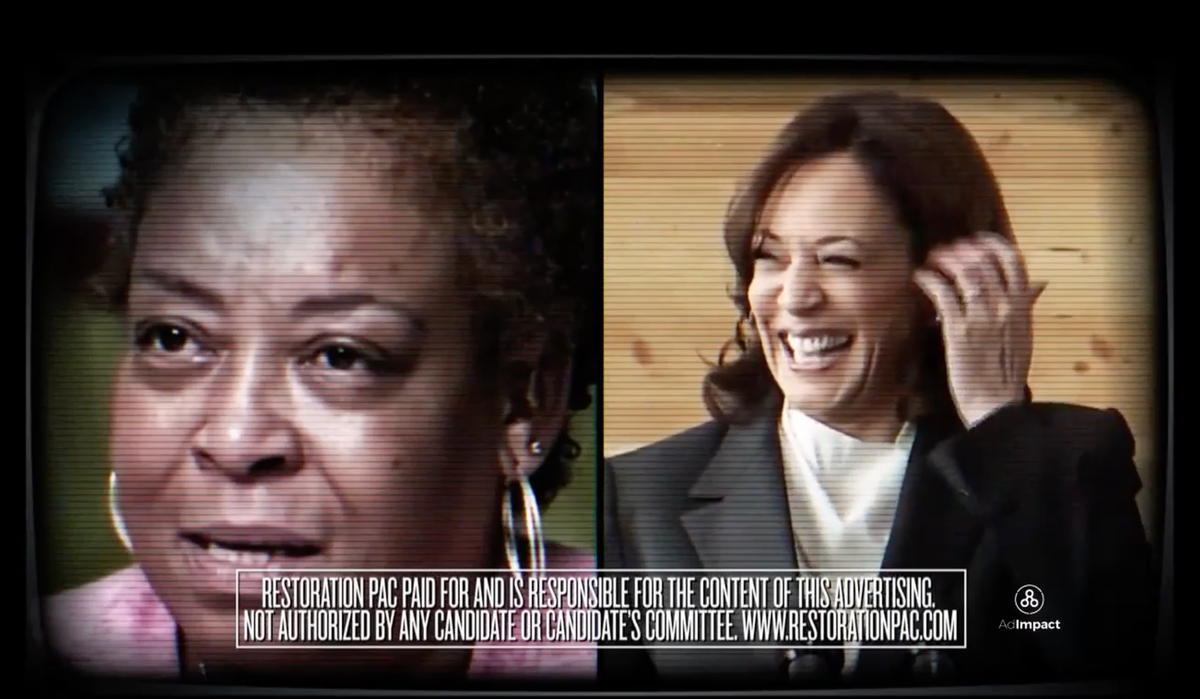 &lsquo;I&rsquo;m distraught&rsquo;: Harris supporter slams &lsquo;sick&rsquo; pro-Trump PAC for &lsquo;twisting&rsquo; snippet of her interview