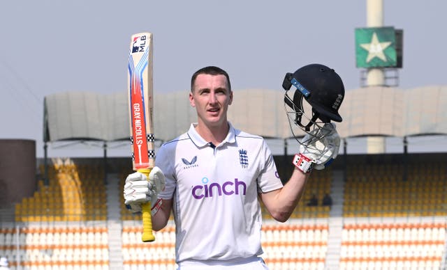 <p>Harry Brook scored a triple century against Pakistan in Multan</p>