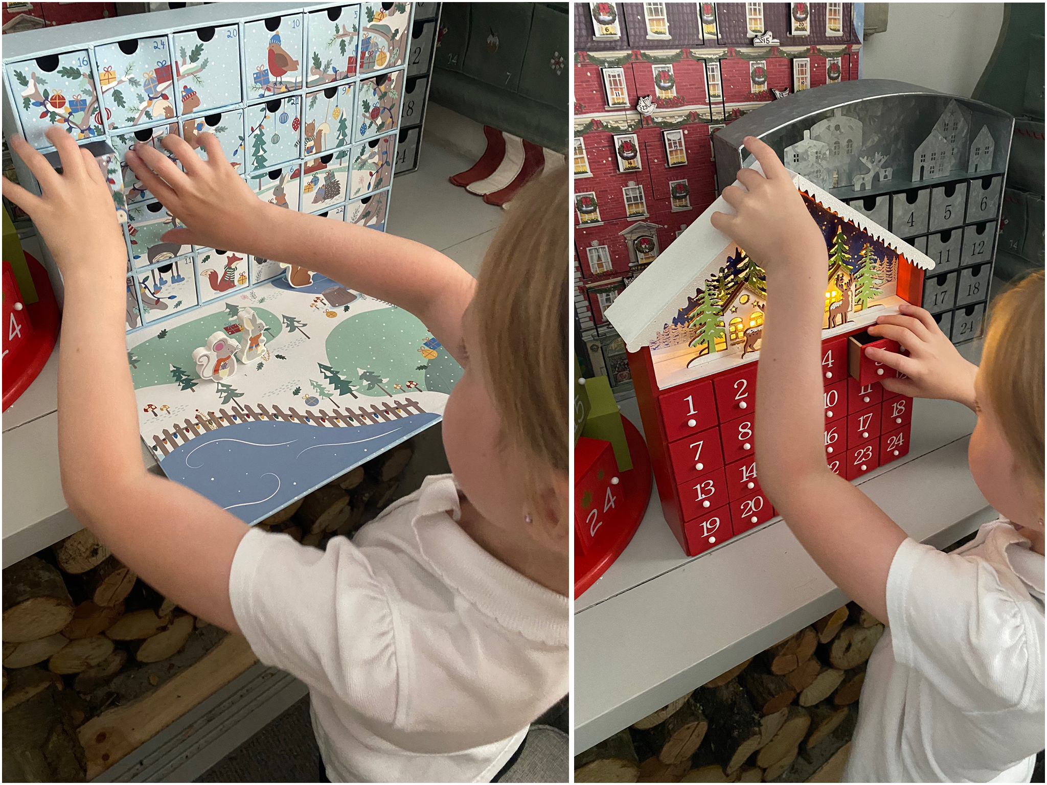 We called on our younger testers to help us assess wooden and fabric calendars