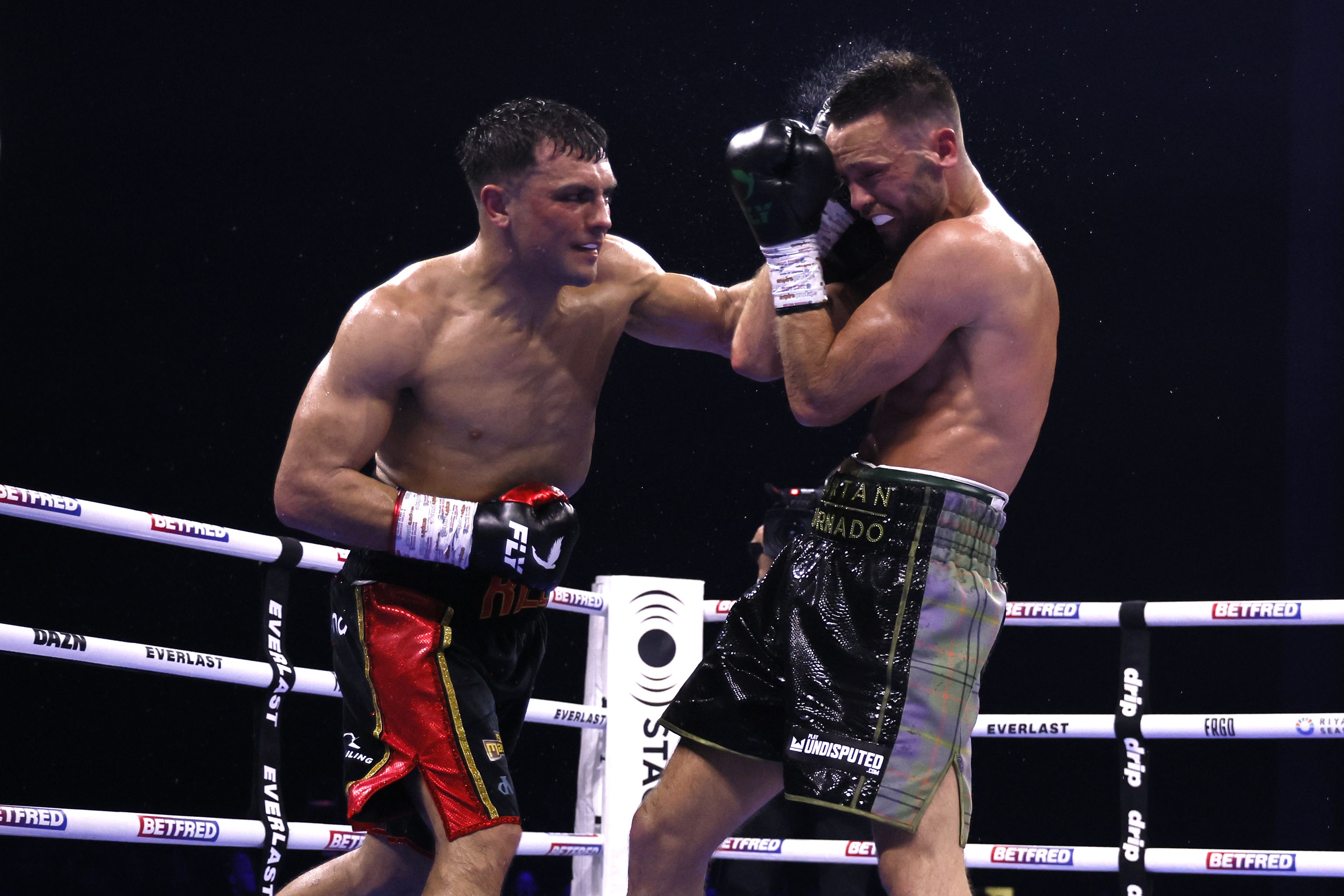 Jack Catterall (left) has closed the door on a third fight with Josh Taylor (Richard Sellers/PA)