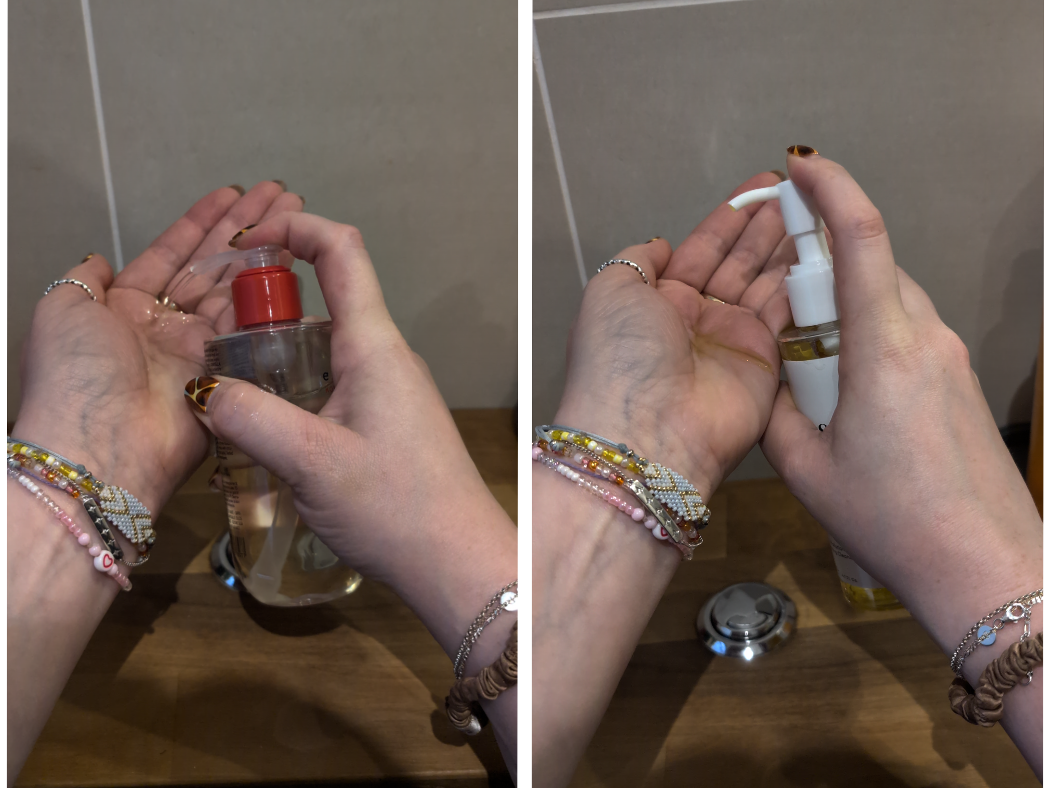 I incorporated these formulas into my evening routine for a number of weeks