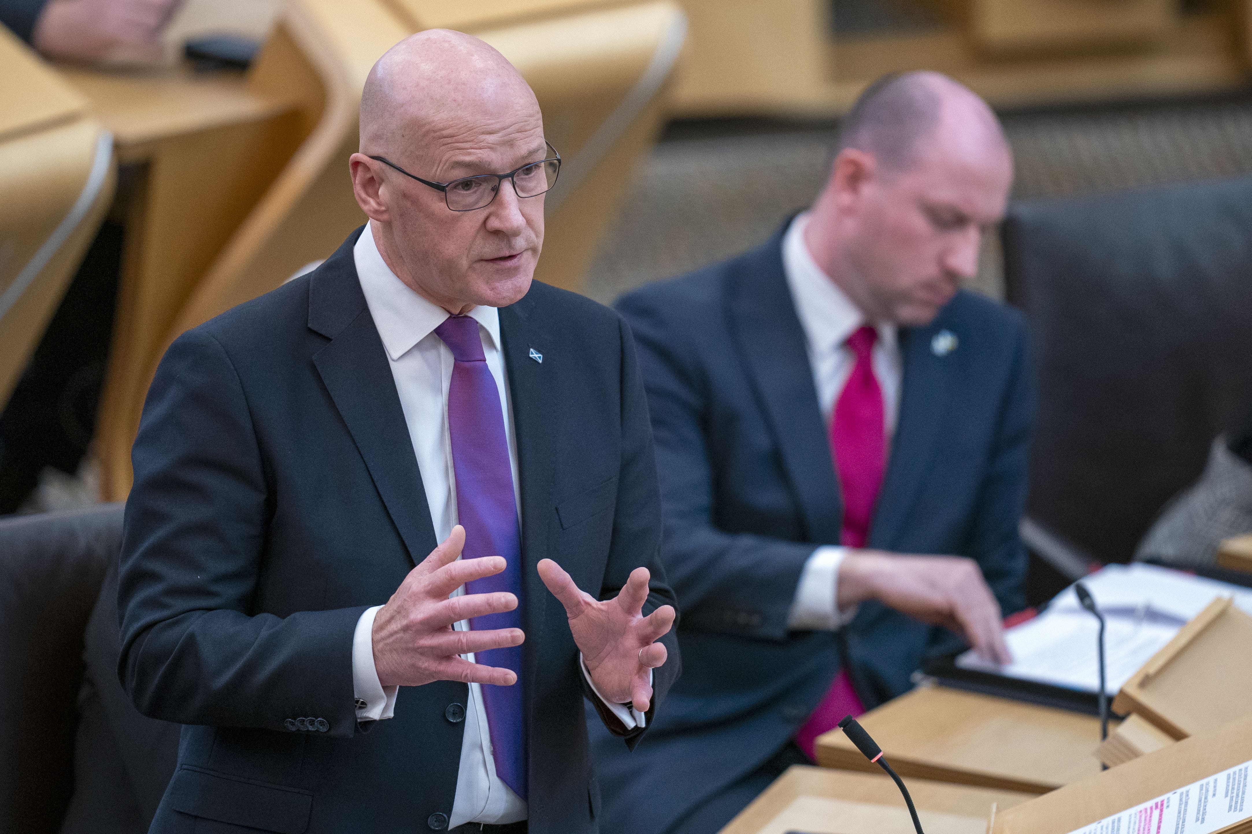 The First Minister said he would stress the importance of public sector investment during his meeting with the Prime Minister (Jane Barlow/PA)