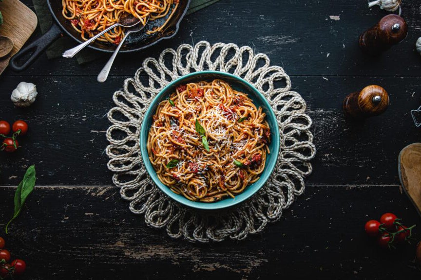 Weeknight dinner hero: spaghetti alla Napoletana, proving that tinned tomatoes bring bold flavour in just 15 minutes