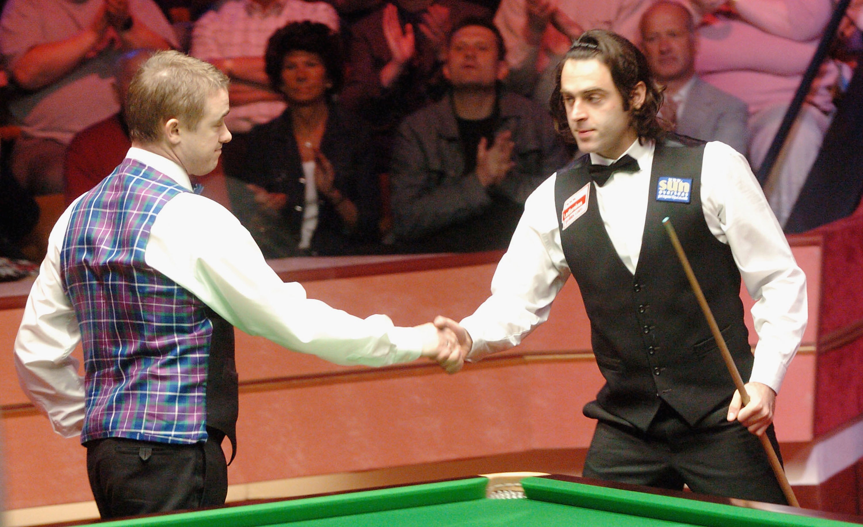 Ronnie O’Sullivan and Stephen Hendry were rivals on the snooker table