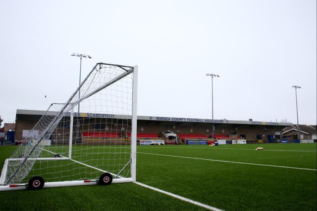 <p>Lancing play their home games at Culver Road </p>