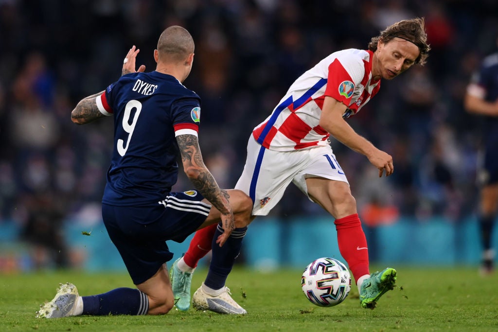 Luka Modric led Croatia to victory over Scotland at Euro 2020