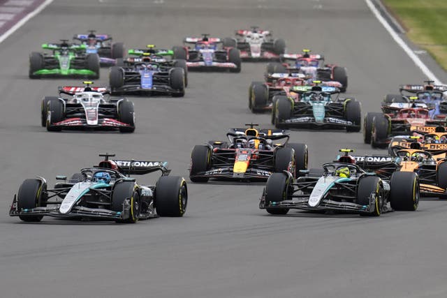 F1 is looking at a multitude of solutions and innovations to decarbonise, its head of ESG Ellen Jones has said (Andrew Matthews/PA)