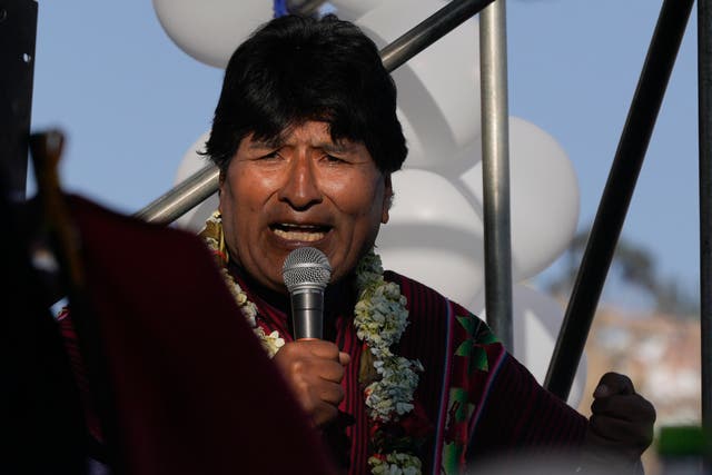 BOLIVIA-EVO MORALES