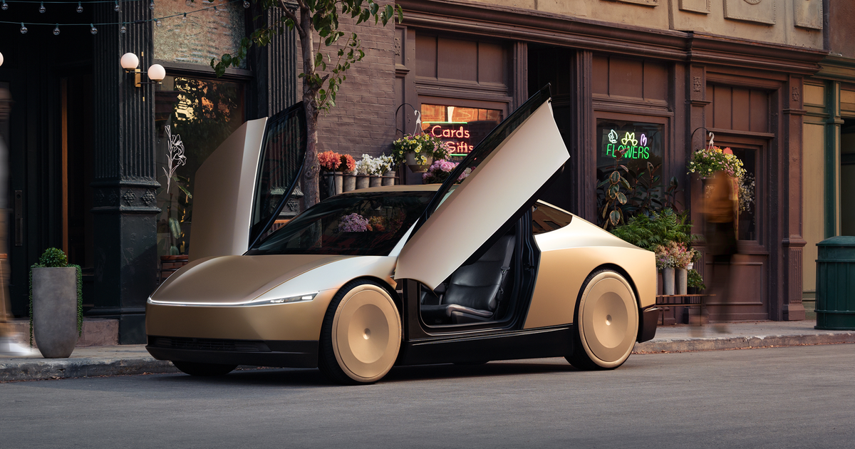 Elon Musk reveals the Cybercab, Tesla's self-driving robotaxi | The Independent