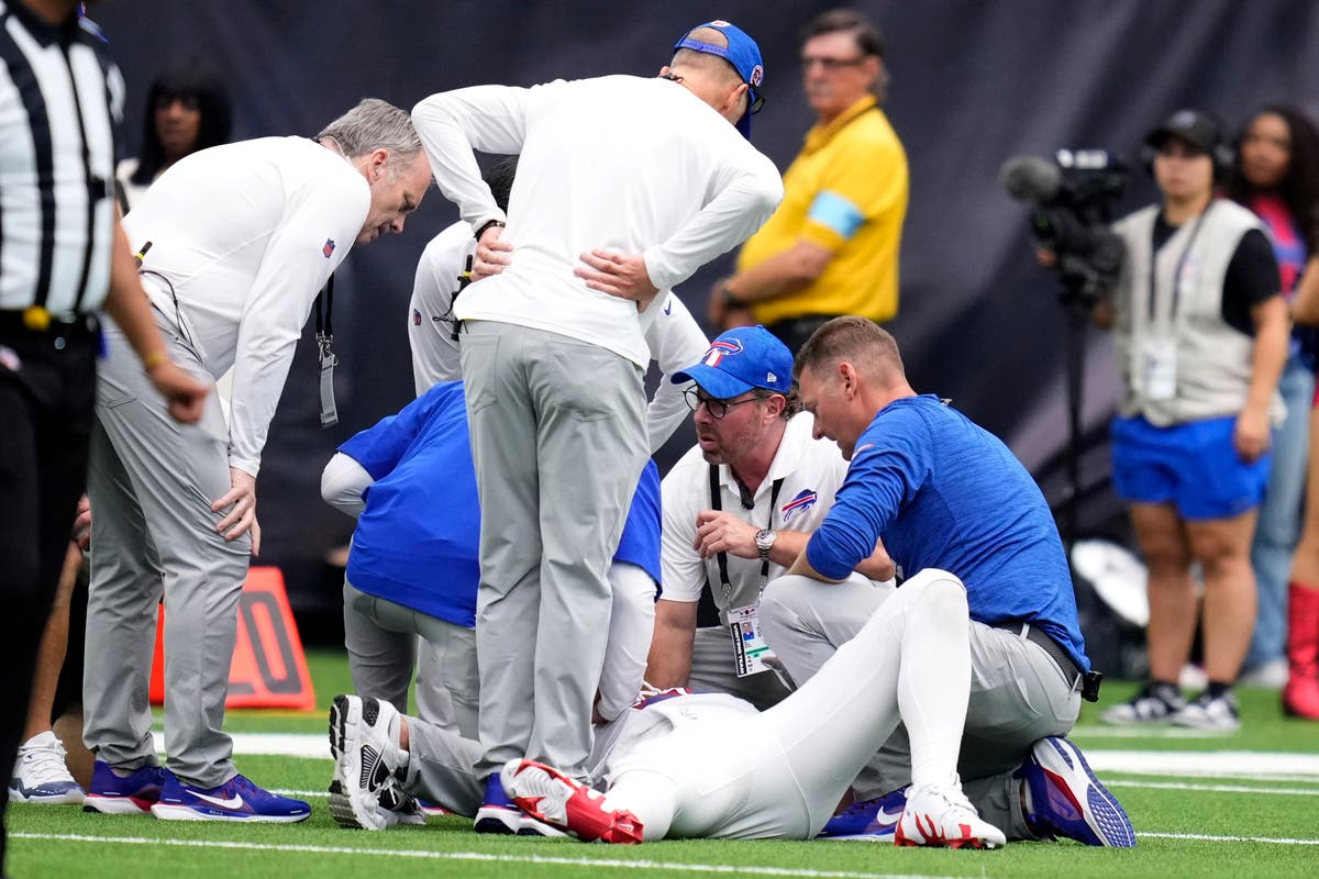 NFL concussion protocol was followed when Bills QB Josh Allen was evaluated in Houston, league says