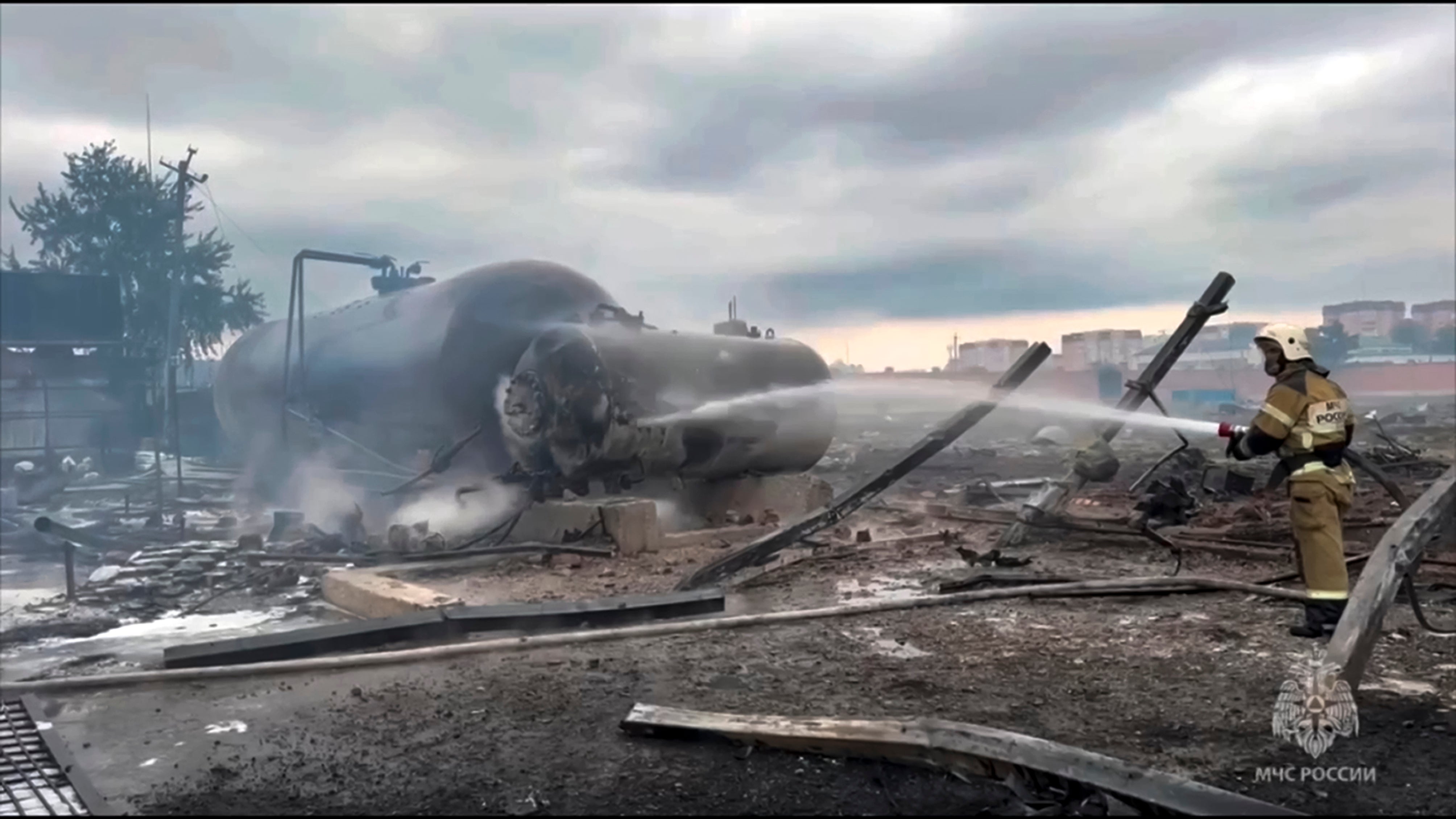 Russia Chechnya Explosion