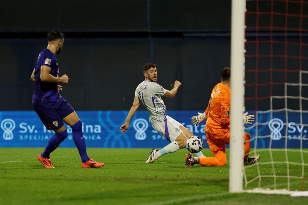 Christie fired his first Scotland goal in a competitive game in two years