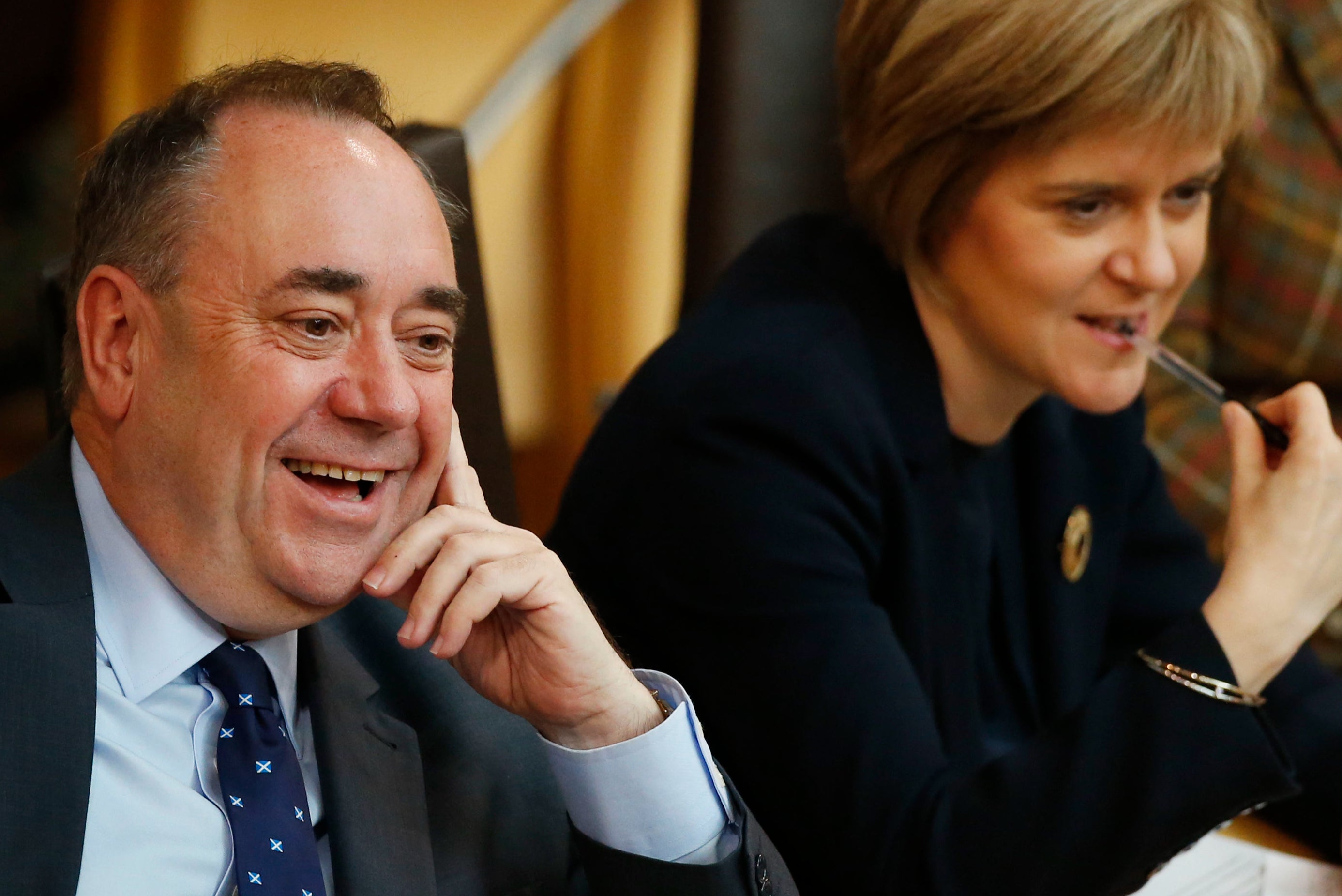 Alex Salmond’s later years would see a fracturing of his relationship with Nicola Sturgeon