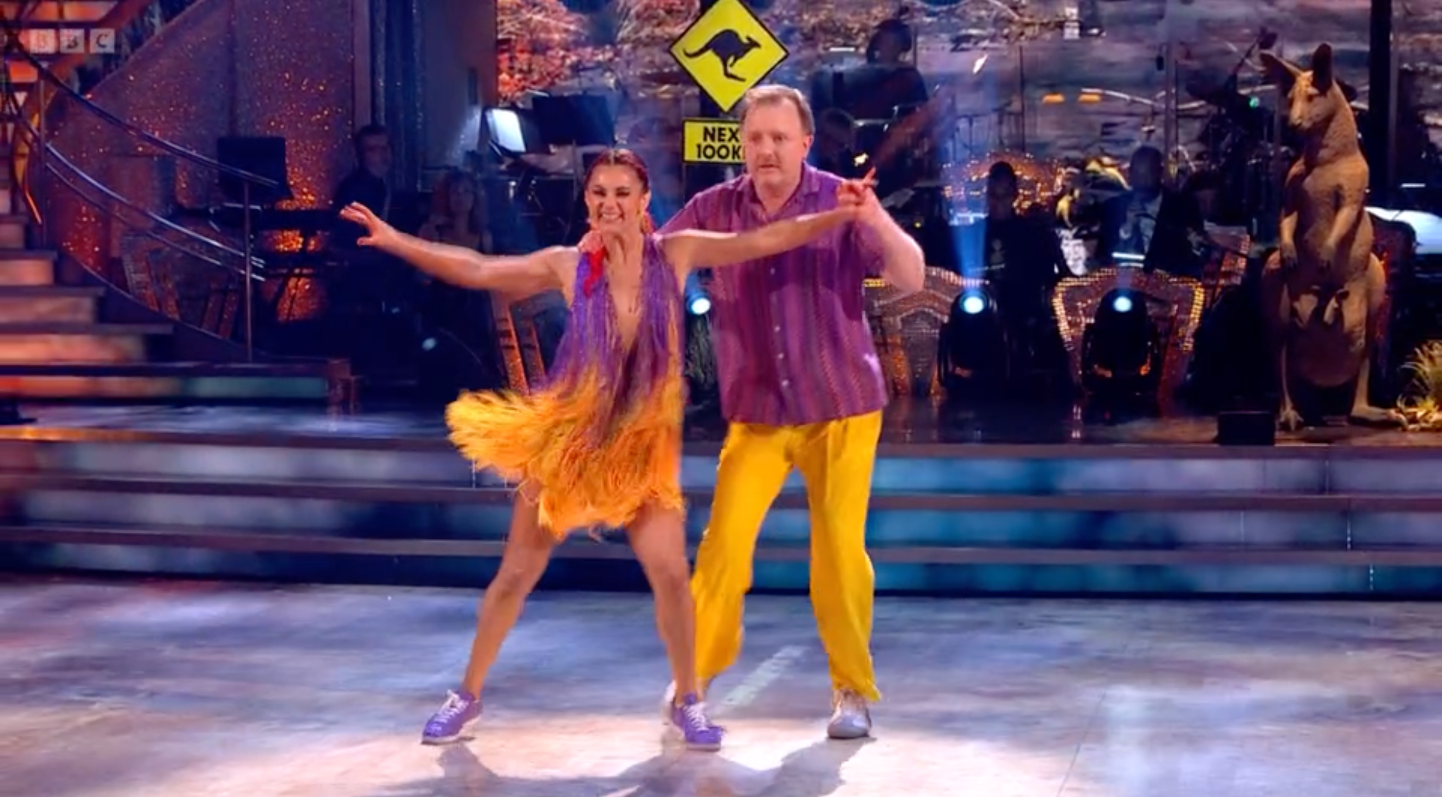 Chris McCausland and Dianne Buswell perform on week four of ‘Strictly Come Dancing'