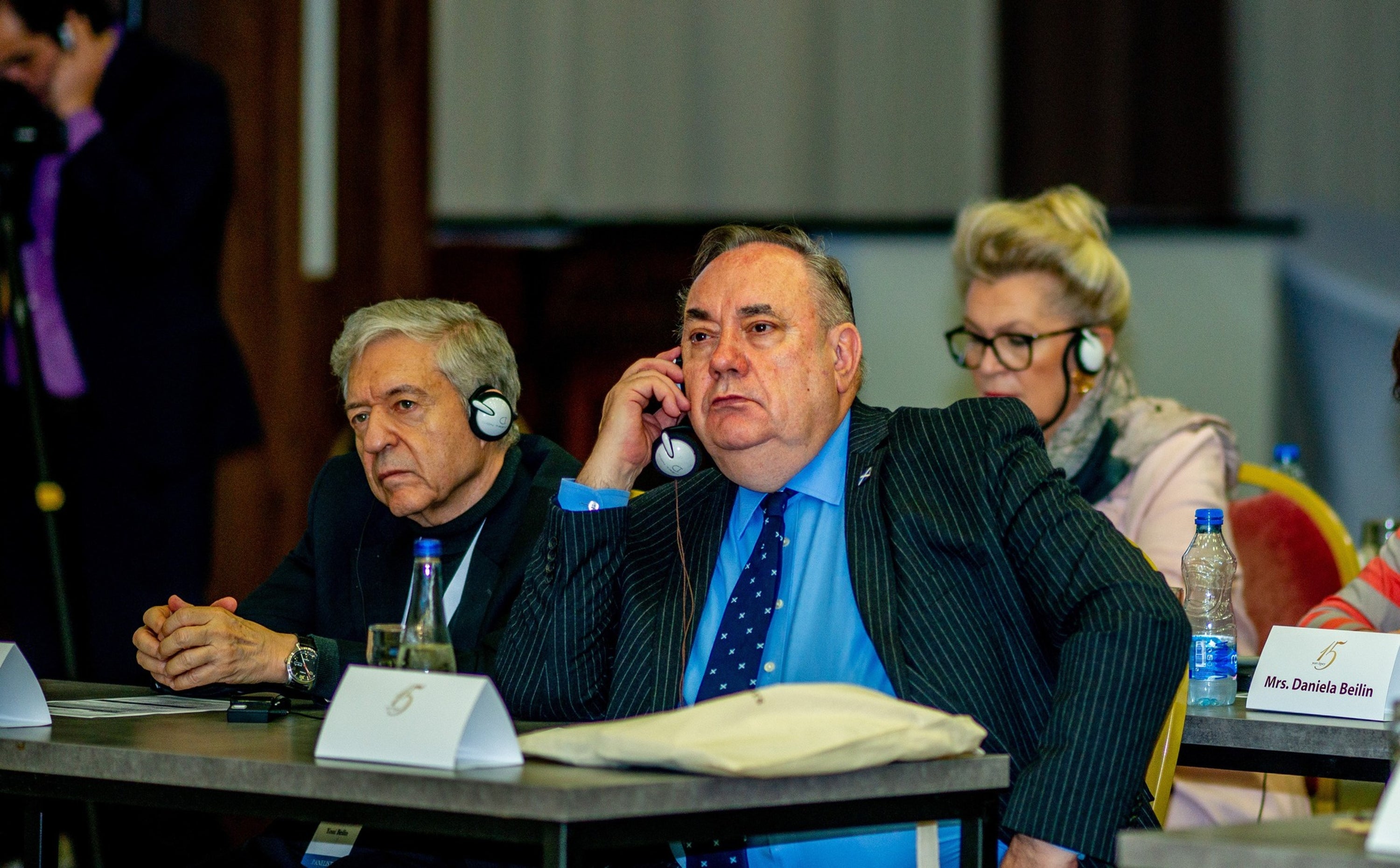 Alex Salmond attending the Cultural Diplomacy Forum 2024 in North Macedonia before his death