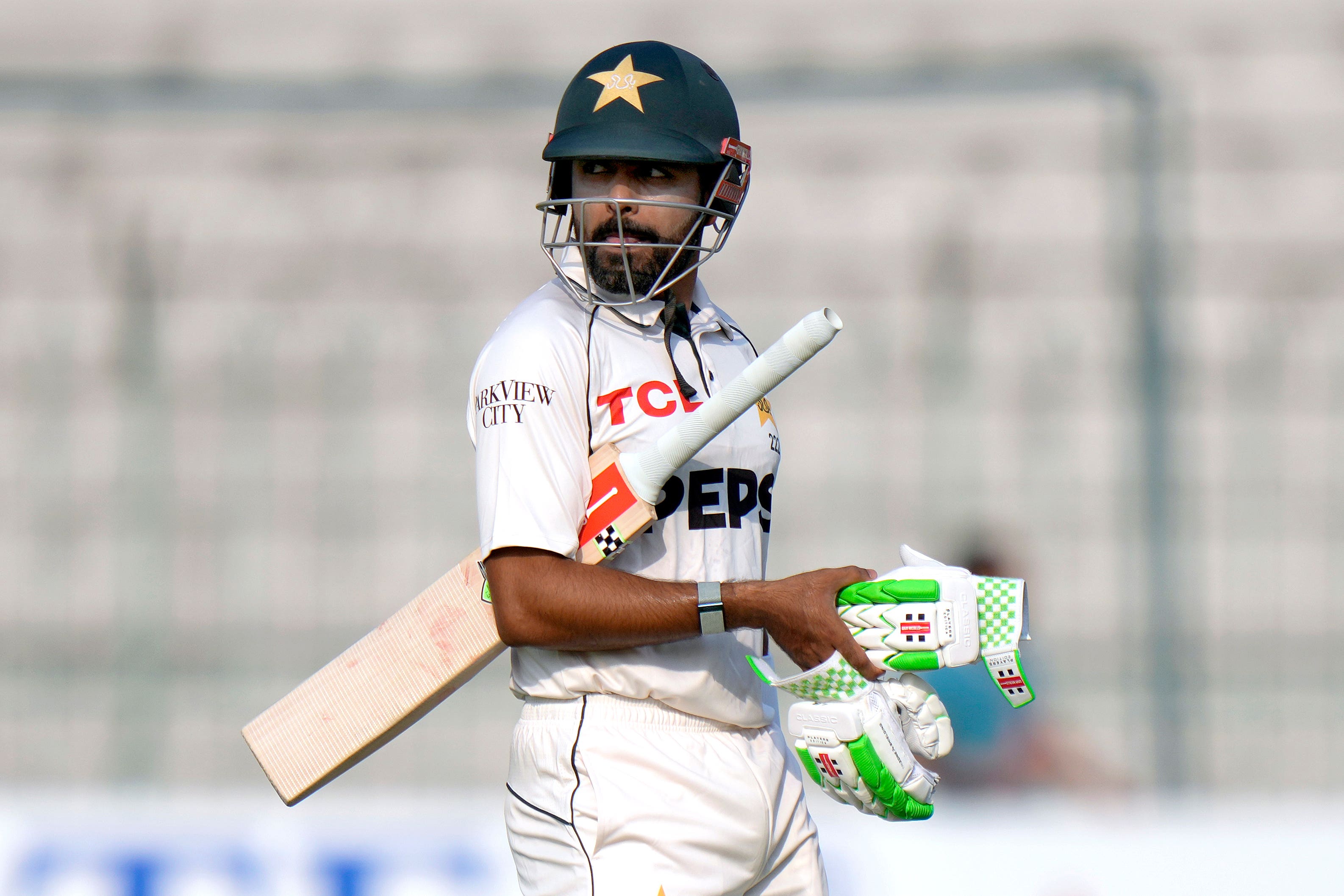 Babar Azam has struggled for form in Tests recently (Anjum Naveed/AP)