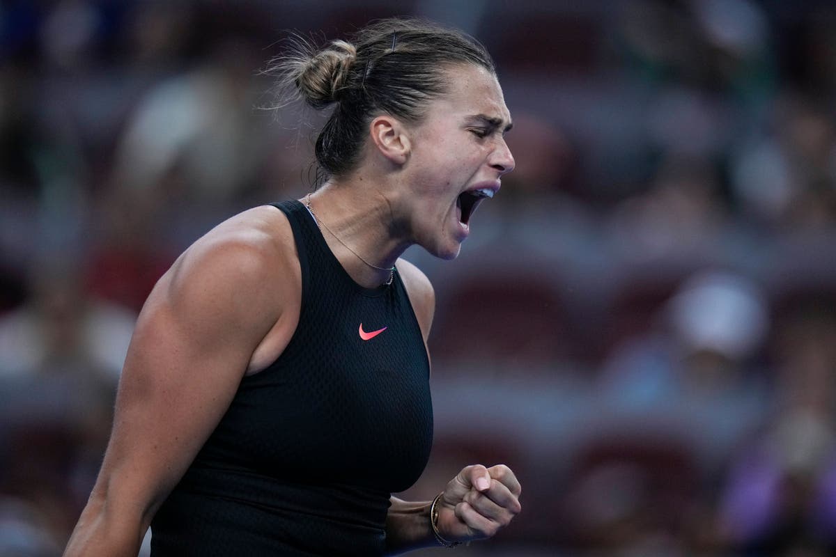 Aryna Sabalenka takes Wuhan Open title to close on rankings leader Iga Swiatek