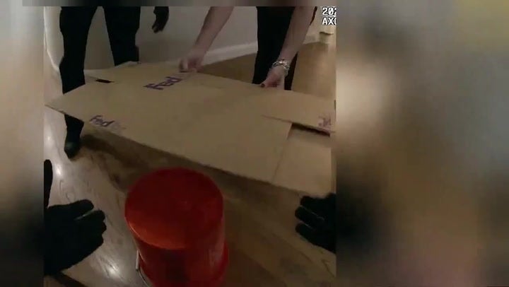 <p>Video: Huge snake sneaks into family home as police called to scene.</p>