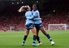 Khadija Shaw completes last-gasp Man City comeback at Liverpool