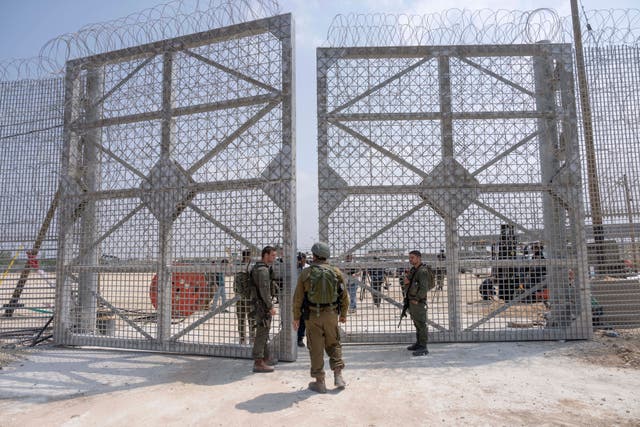 Israel Palestinians Generals' Plan
