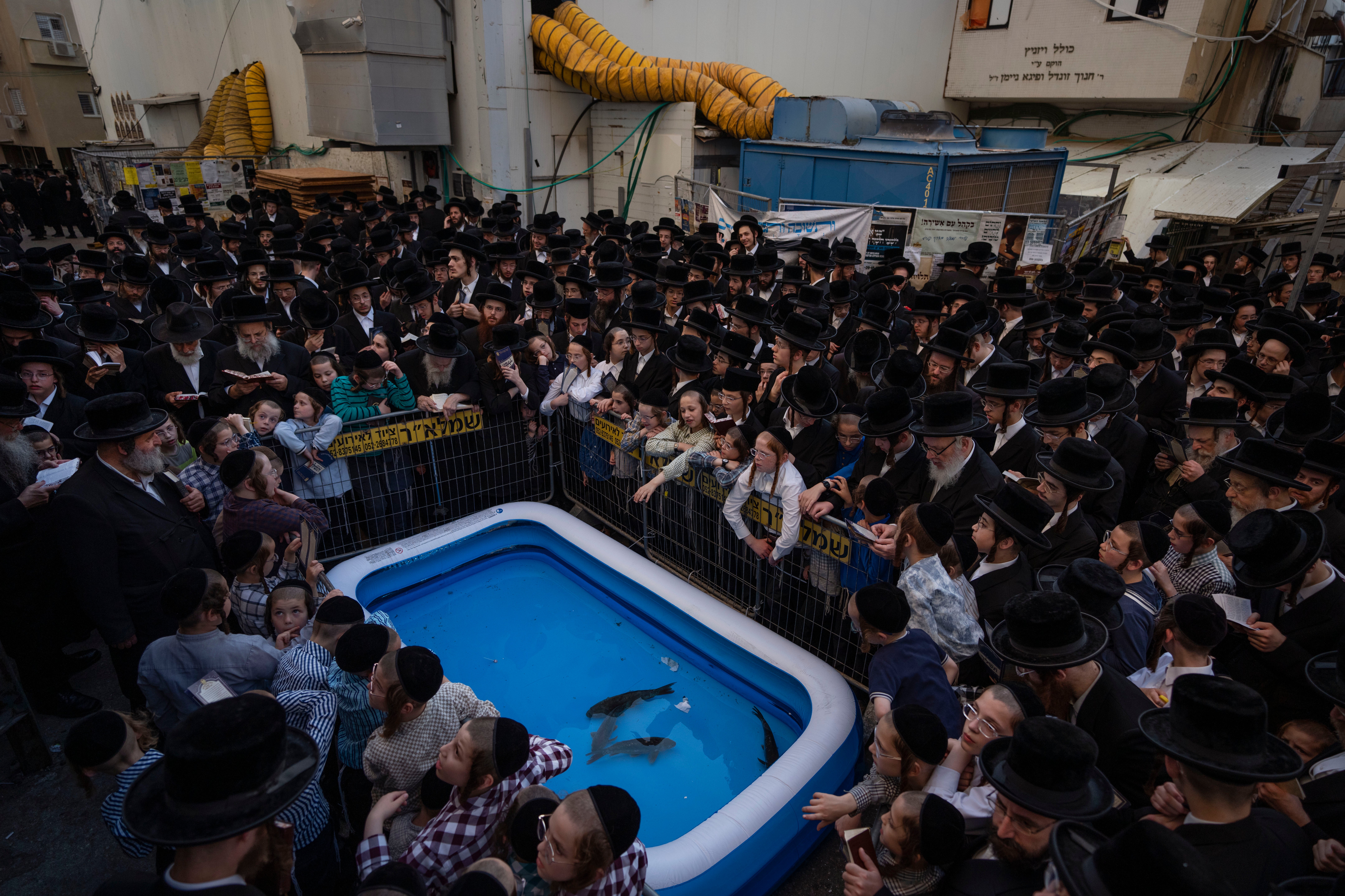 APTOPIX Israel Yom Kippur