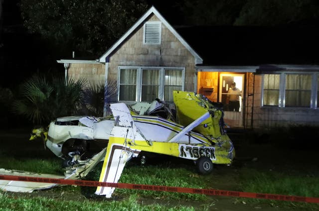 Small Plane Crash Savannah