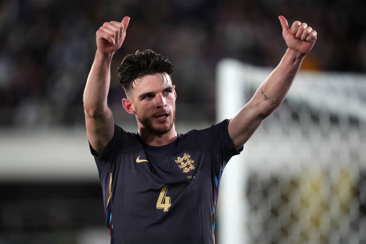 Declan Rice enjoying playing for ‘unbelievable’ England interim boss Lee Carsley Declan Rice enjoying playing for ‘unbelievable’ England interim boss Lee Carsley