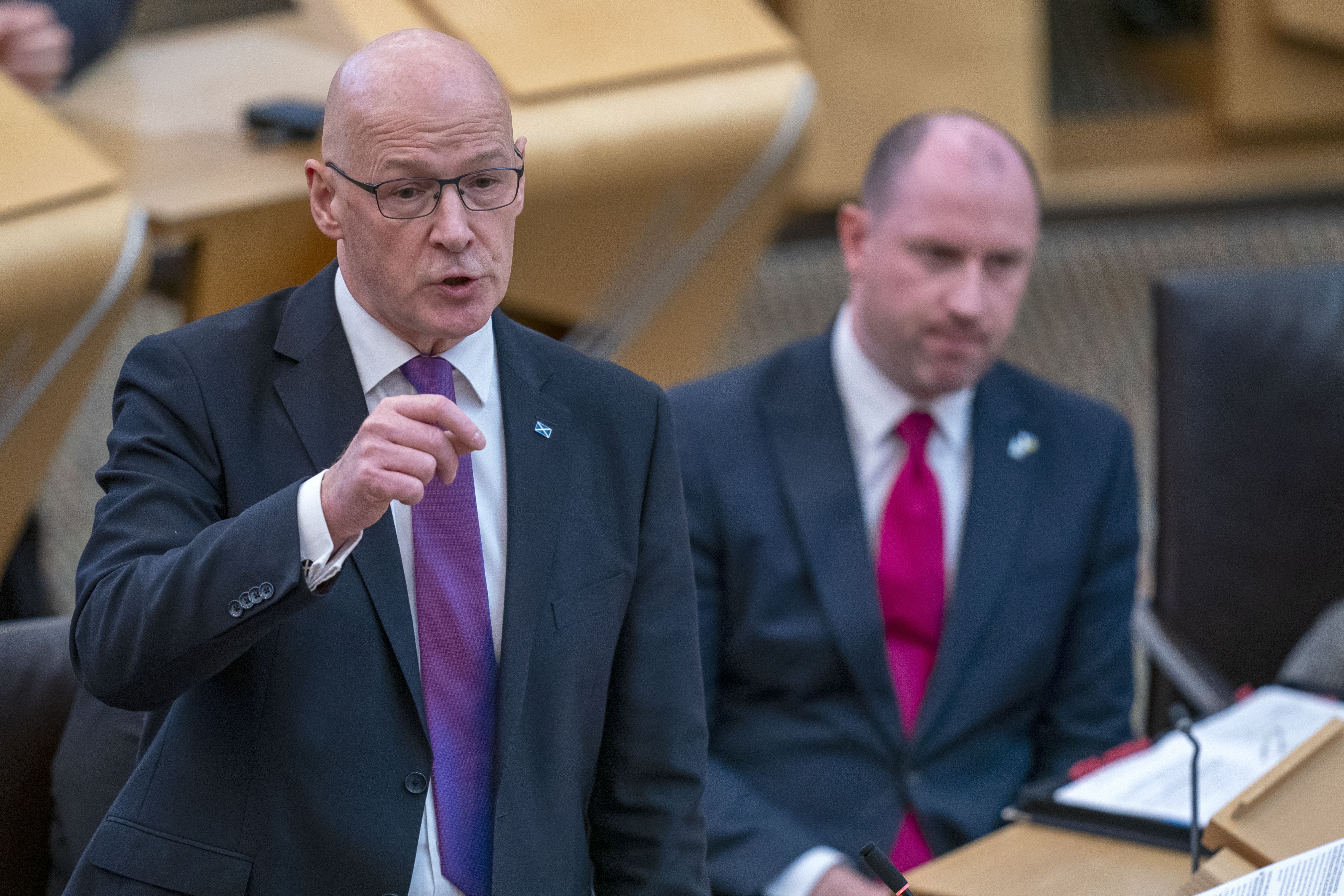 John Swinney will attend the summit on Monday (Jane Barlow/PA)