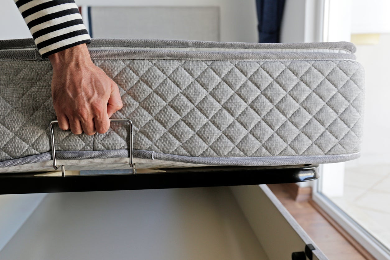 Helen Davey, 39, was killed whilst leaning over the storage area of the bed when the mattress fell unexpectedly (stock photo)