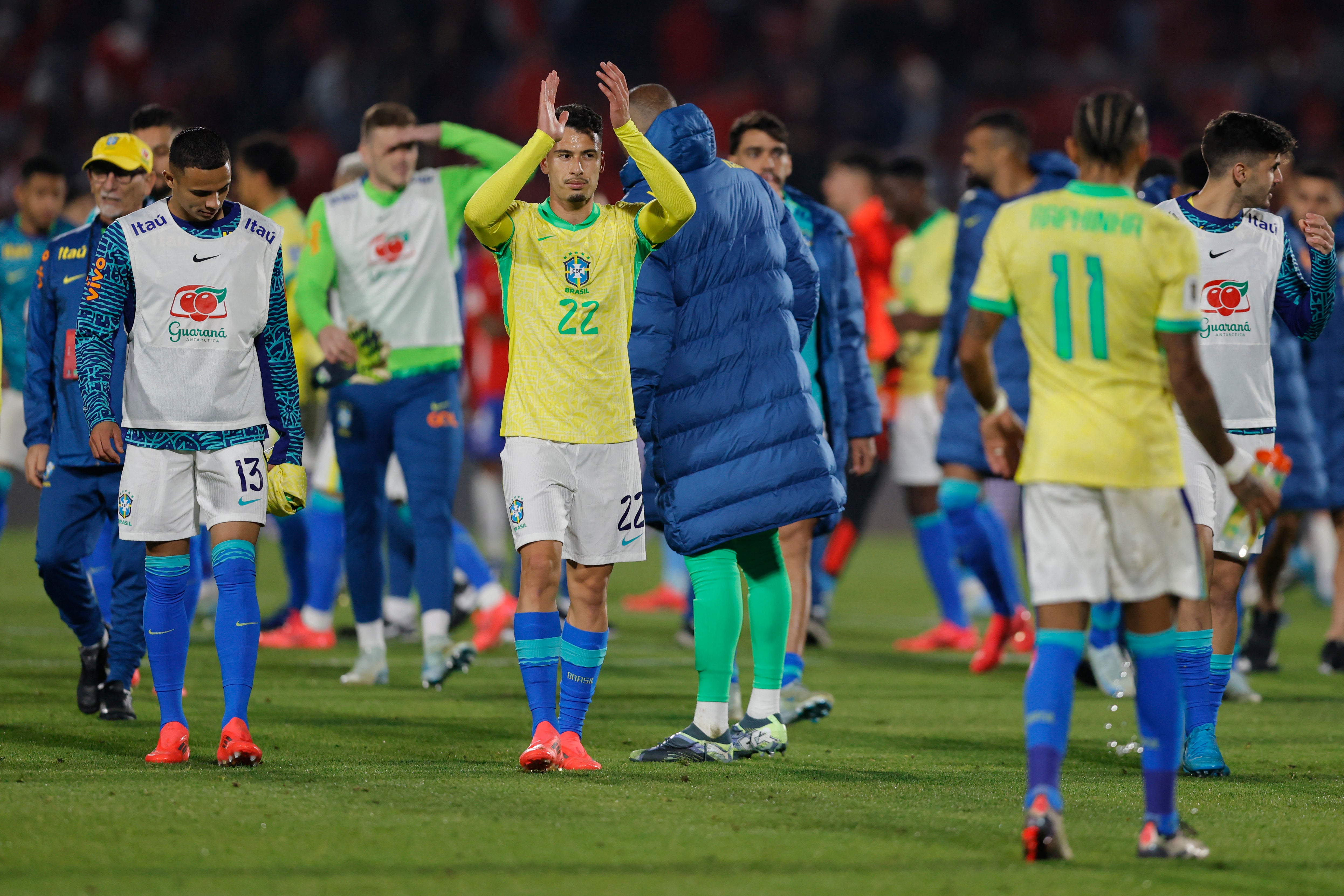 Gabriel Martinelli sustained an injury while on international duty with Brazil