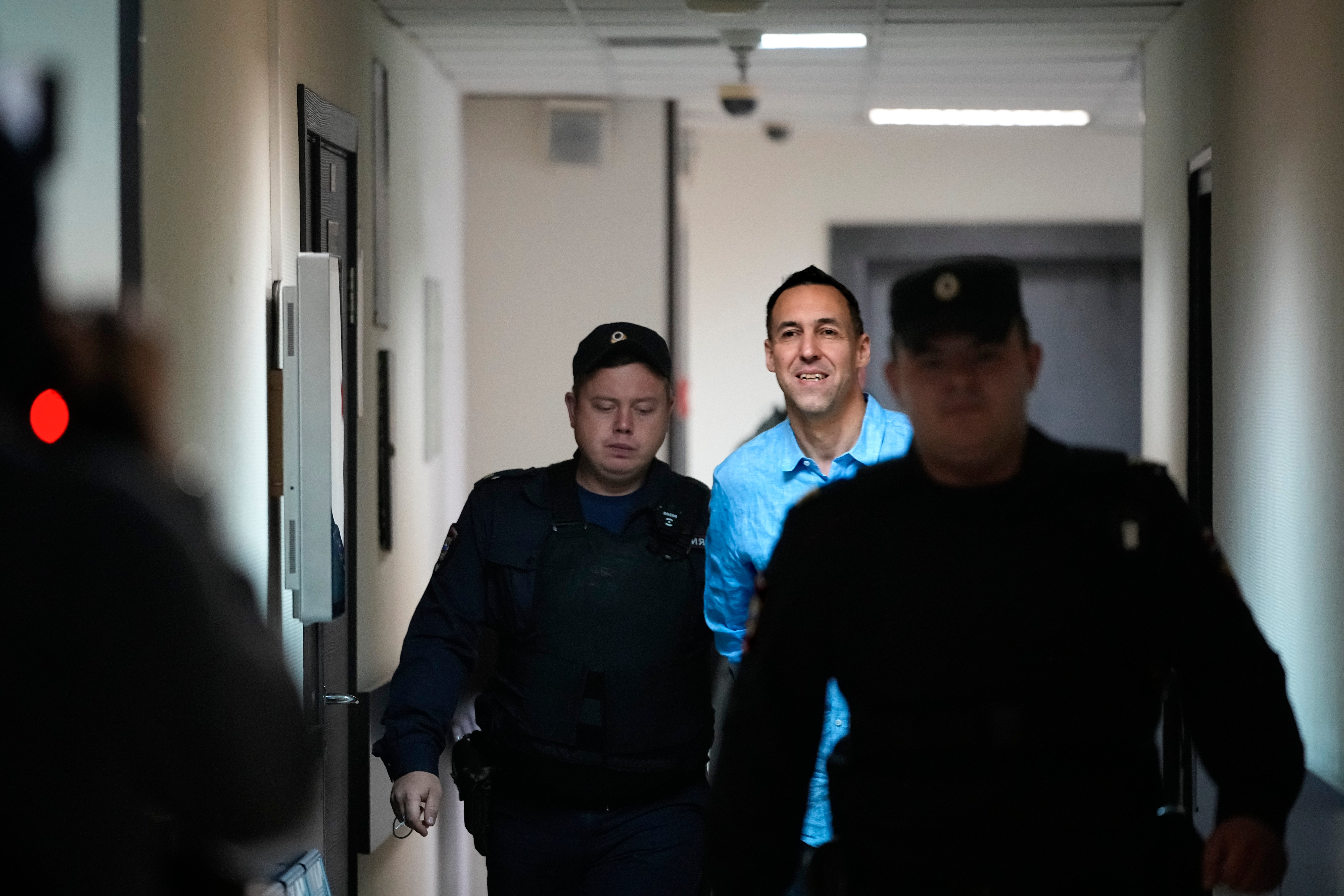 Russia French Citizen Arrested