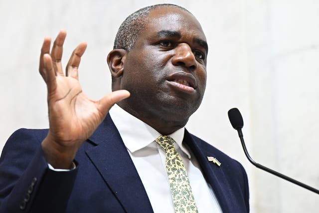 <p>David Lammy says the UK will continue to challenge Iran’s ‘unacceptable threats’ </p>