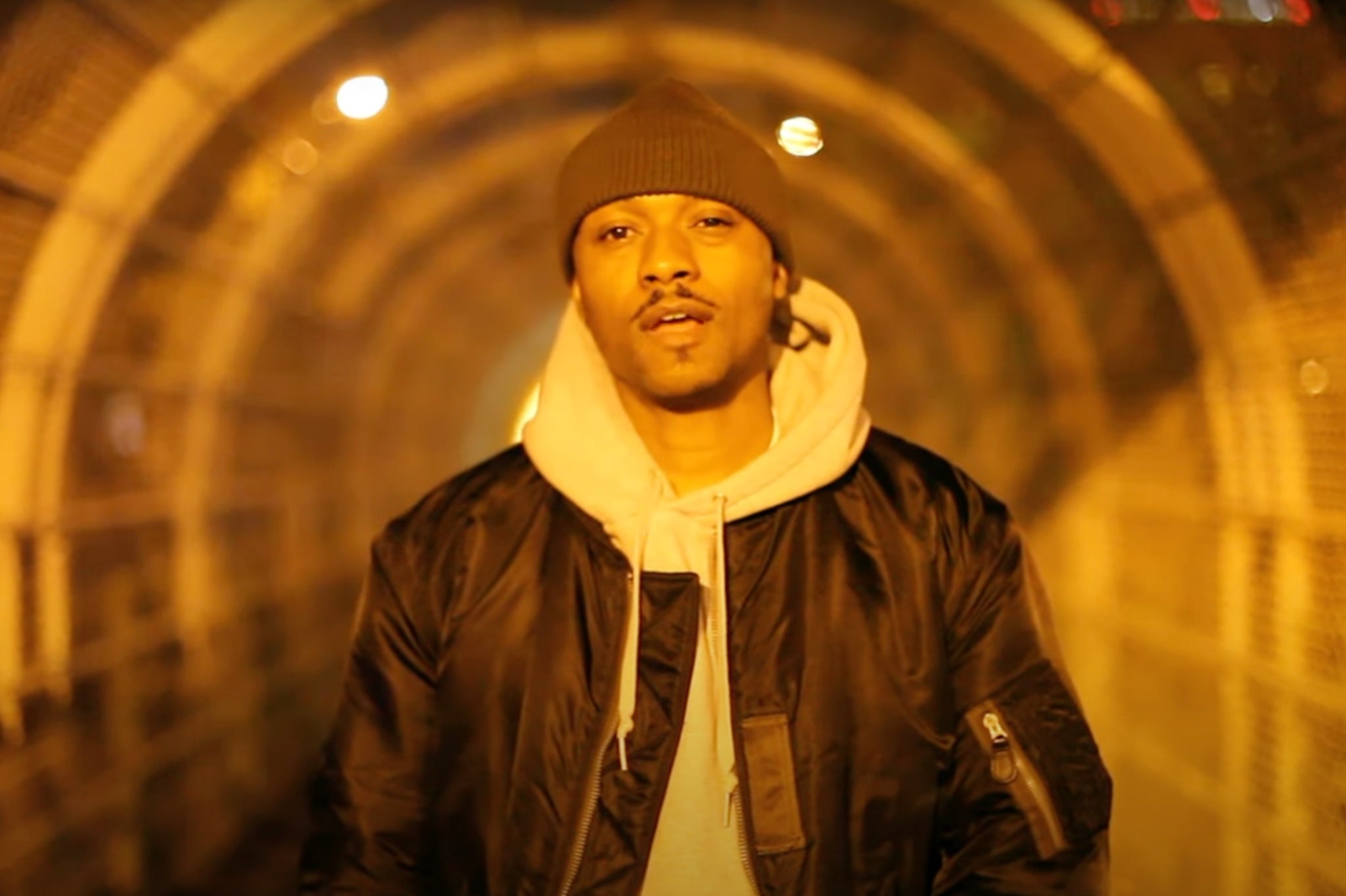 Kaseem Ryan, better known as the underground rapper Ka, in the 2011 video for his song ‘Chamber'