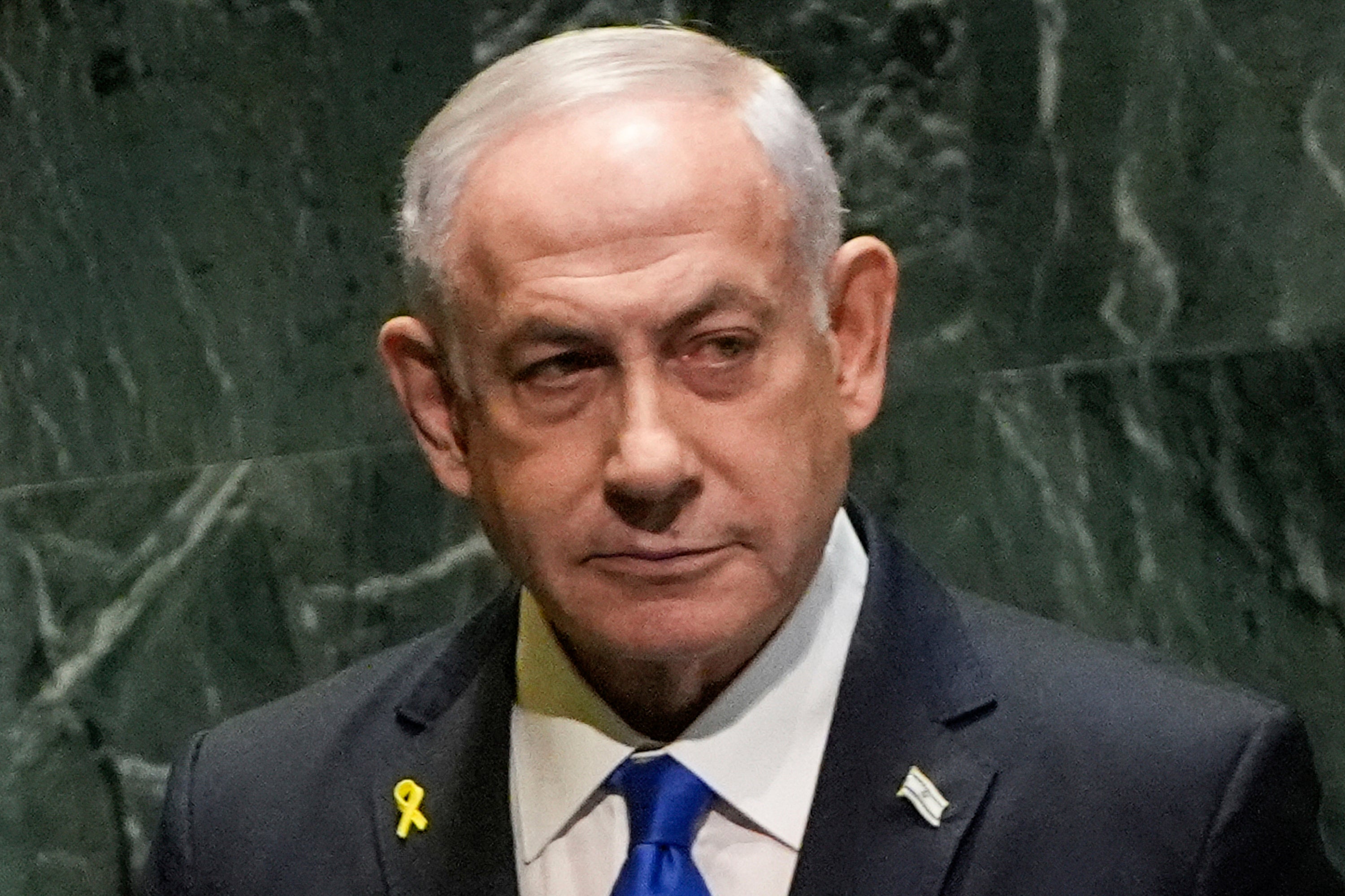 Mr Netanyahu issued a statement following the drone strike near his private home