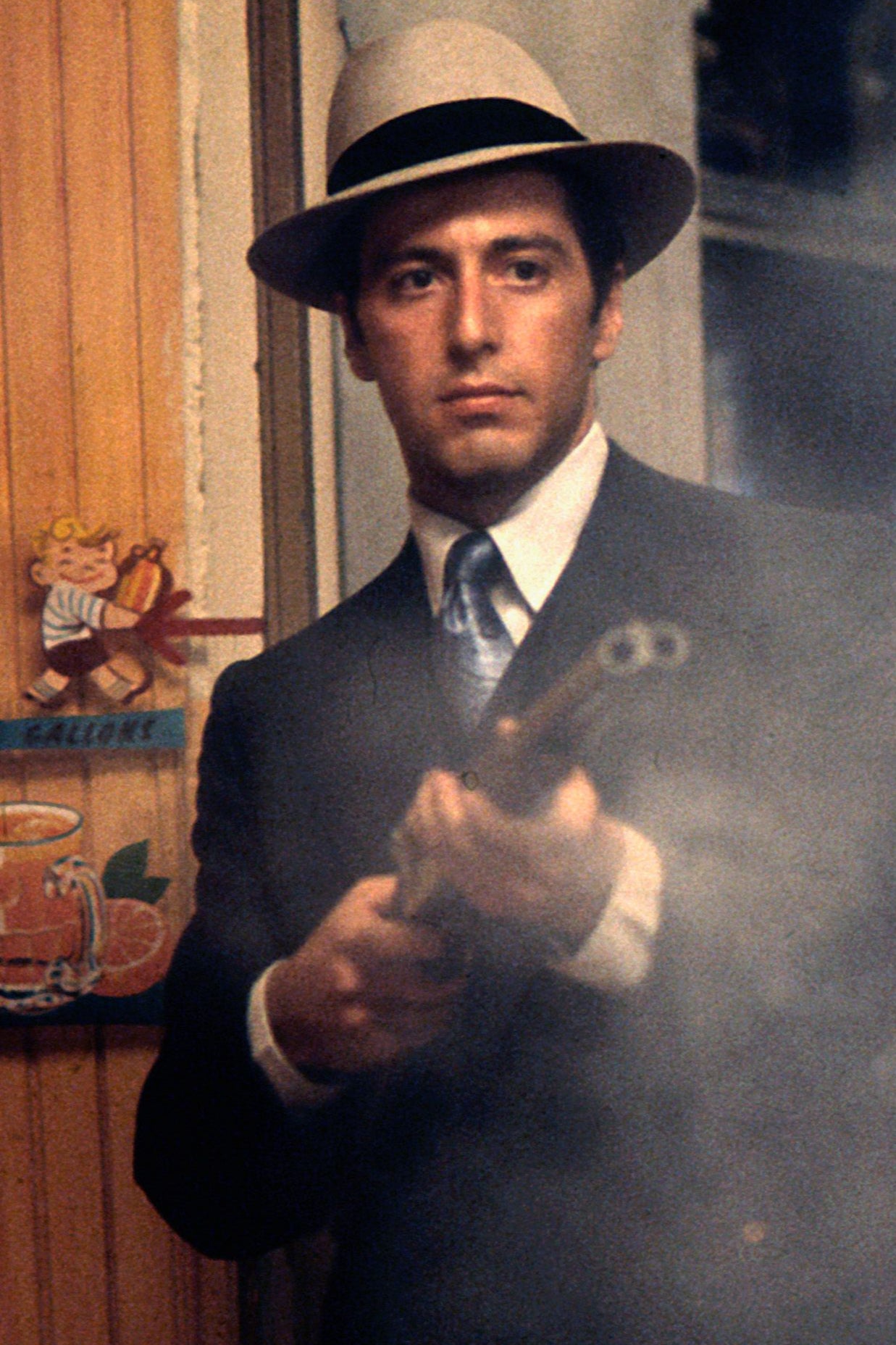 Superb: Pacino as Michael Corleone in ‘The Godfather’