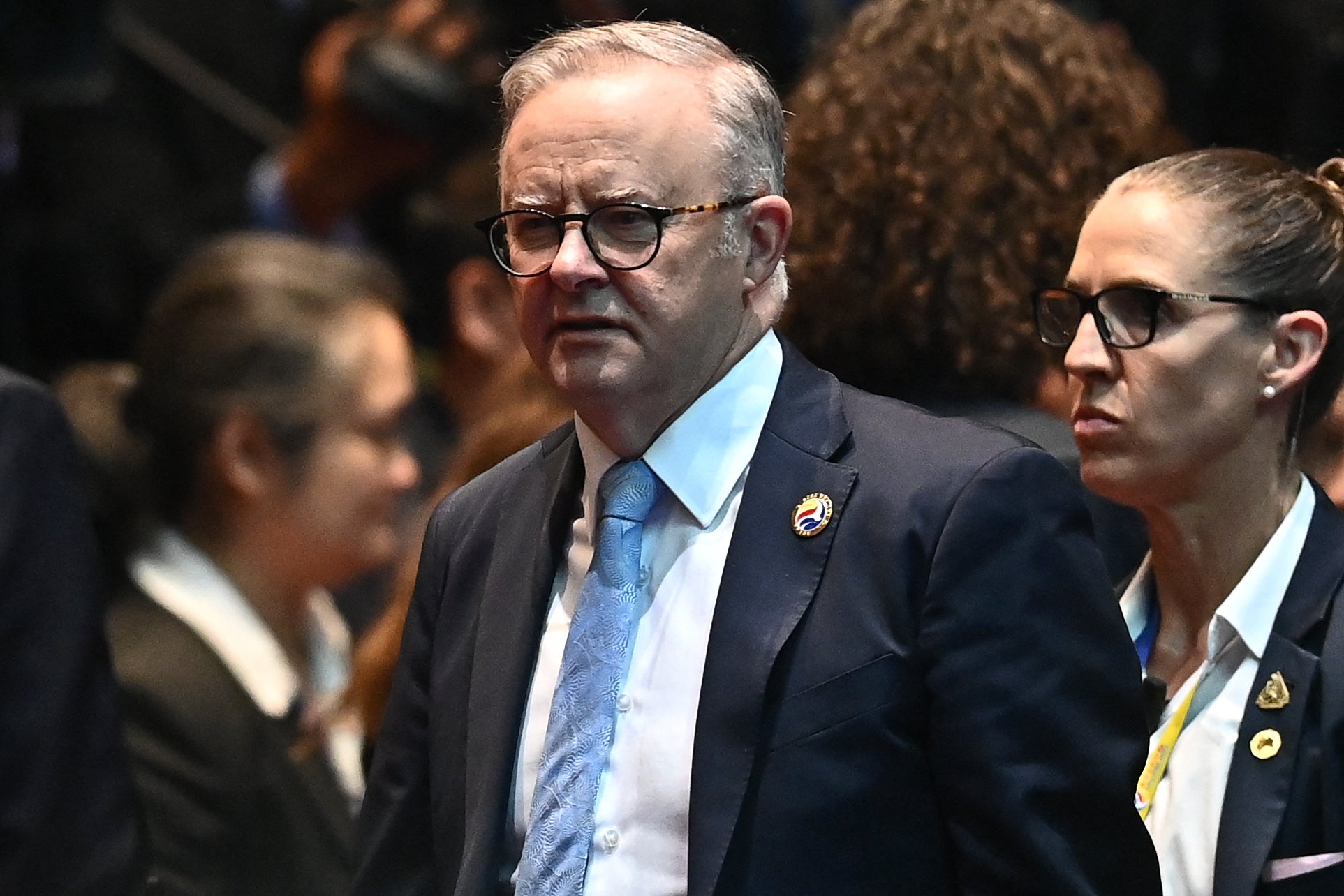 Anthony Albanese attends the ASEAN summit in Vientiane, Laos, on 11 October 2024